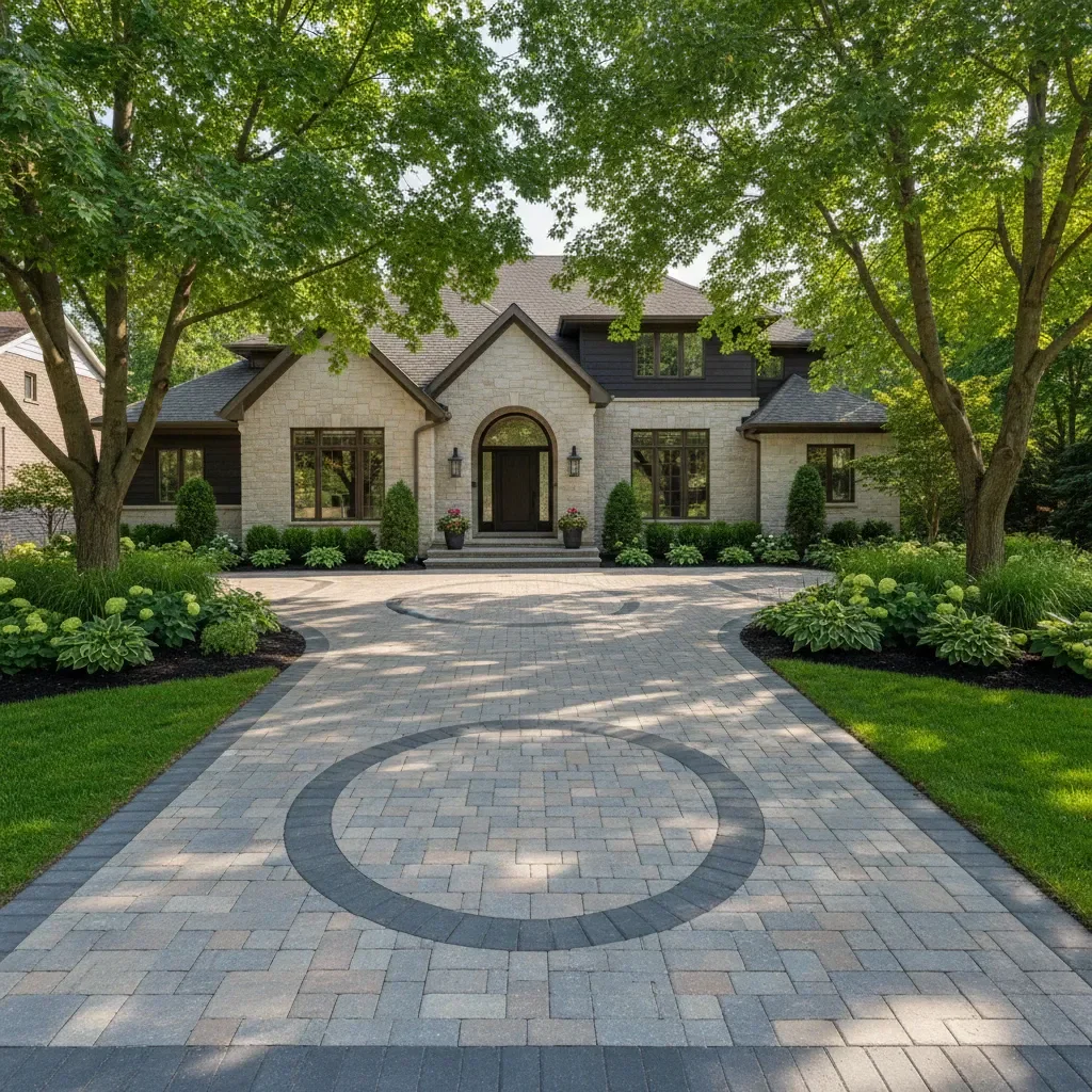 Interlocking Driveway Installation